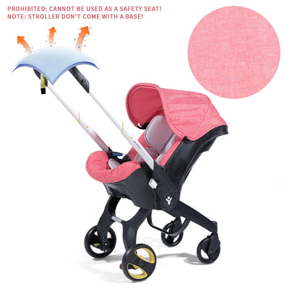 Newborn baby stroller, foldable travel stroller, two-way baby stroller, 0-3 years old