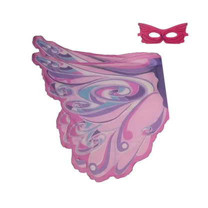 Kids Butterfly Wings Shawl Costume Cape