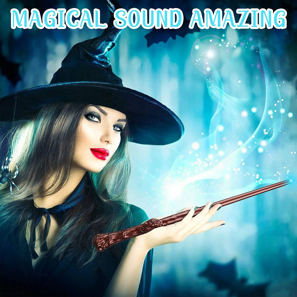 Light-Up Wizard Wands with Sound - 10 Piece Set