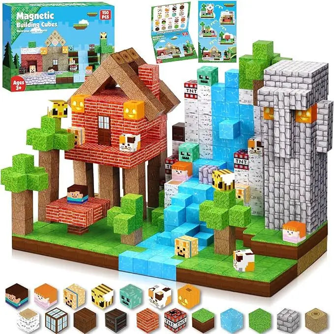 Magnetic Building Blocks Set