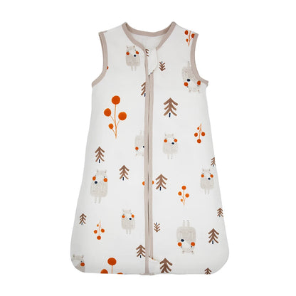 Baby Sleeping Bag 3-18 Months Summer Thin Kids Sleepwear Flowers For Girls Baby Sleepsacks 100% Cotton Anti-Kick Blanket
