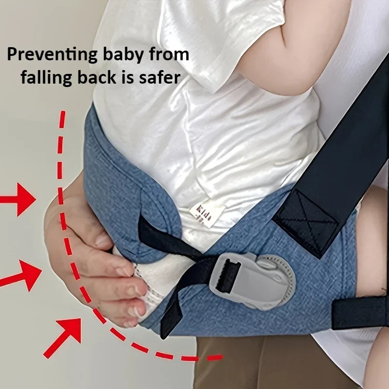 Baby Carrier Kids Waist Stool with Waist Protection Baby Strap Holding Adjustable Front Holding Type Big Baby Holding Holding