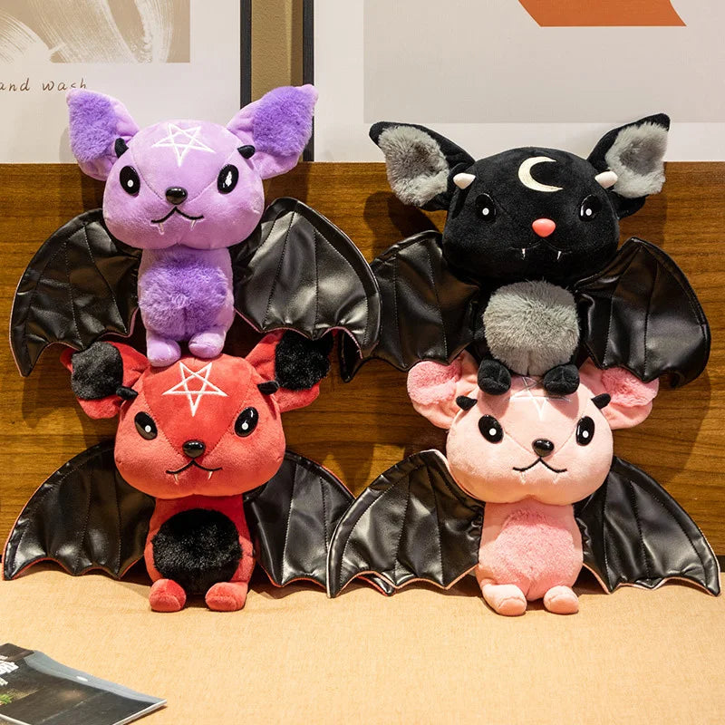 Dark Series Bat Doll Halloween Plush Toy