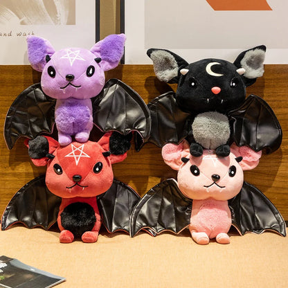 Dark Series Bat Doll Halloween Plush Toy
