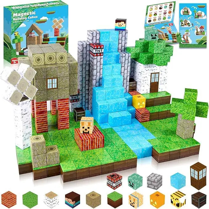 Magnetic Building Blocks Set