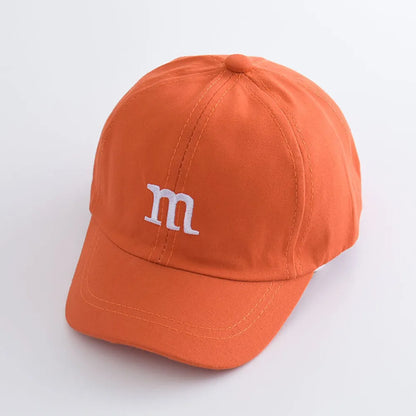 Children's Thin Visor Cap Handsome Letter Baseball Cap Outdoor Sun Hat