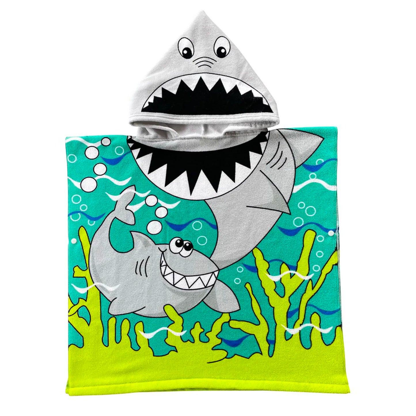 Baby Stitch Bath Towel Children Hooded Cape Cloak Boy Girl Cartoon Swimming Beach Towel Toddler Robes Lilo & Stitch Bathrobes