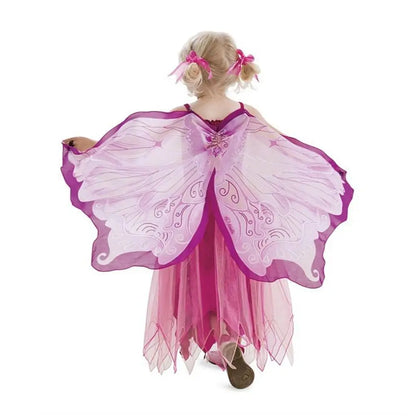 Kids Butterfly Wings Shawl Costume Cape