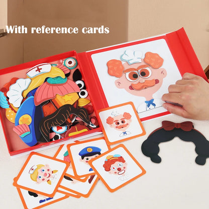 Magnetic Travel Puzzle Set for Kids
