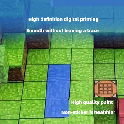 Magnetic Building Blocks Montessori STEM Educational Sensory Toys for Mine World Kids Boys Girls Ages 3+ DIY Magnet Cube Gift