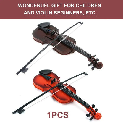 Acoustic Violin Toy Adjustable String Simulation Musical Instrument Kid Gifts