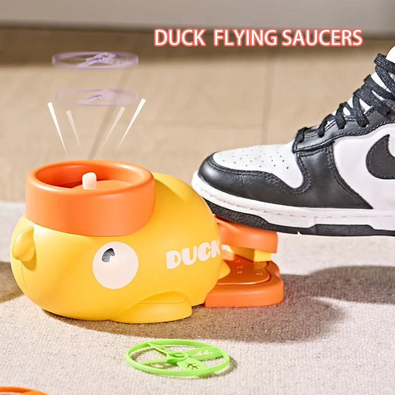 Flying Disc Air Rocket Launcher Saucer Toy