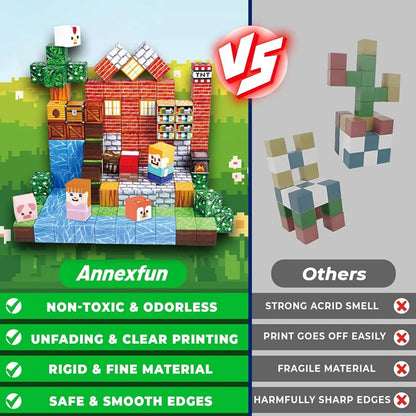 Magnetic Building Blocks Set