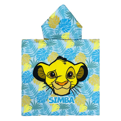 Baby Stitch Bath Towel Children Hooded Cape Cloak Boy Girl Cartoon Swimming Beach Towel Toddler Robes Lilo & Stitch Bathrobes
