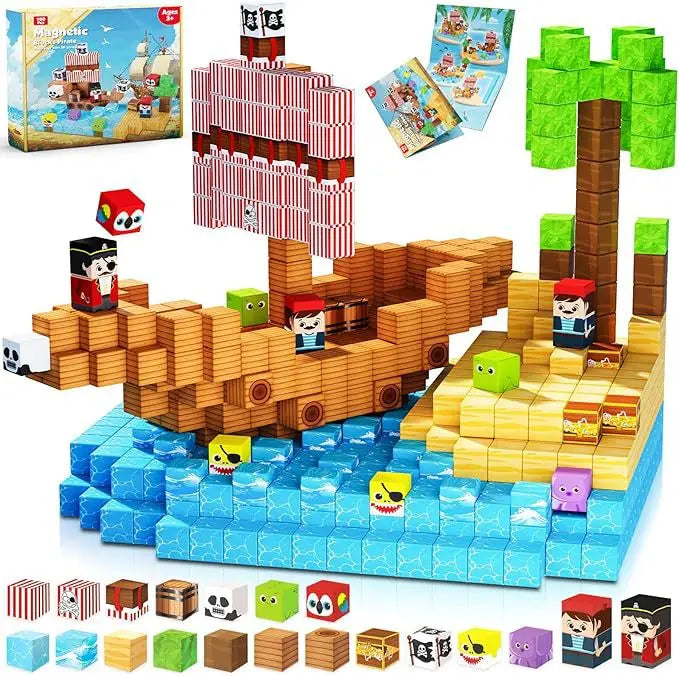 Magnetic Building Blocks Set