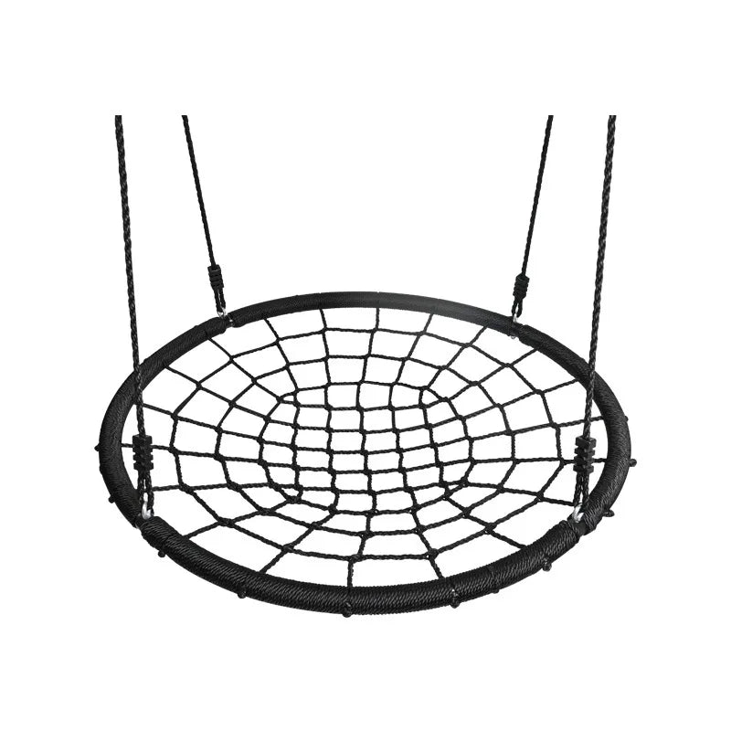 Children Round Nest Swing Indoor and Outdoor Hanger Net Rope Stout Swing Baby Toys Outdoor Fun & Sports Toy Swings