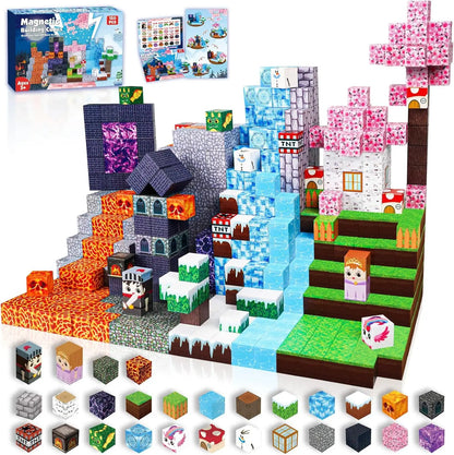 Magnetic Building Blocks Set