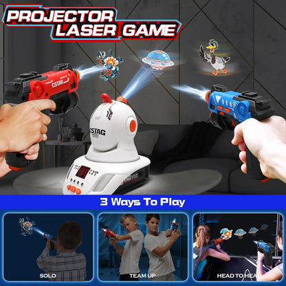 CSTAG Duck UFO Laser Tag Shooting Game Toy
