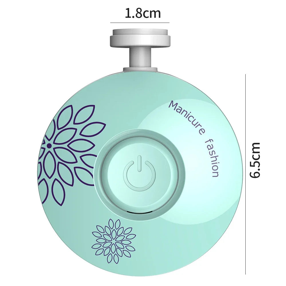 Electric Baby Nail Clipper Cutter For Newborn Baby Nail Trimmer Kid Nail Polisher Tool Infant Manicure Scissors Baby Hygiene Kit