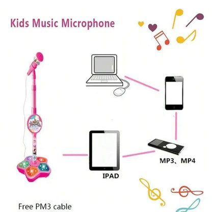 Kids Karaoke Microphone Stand Toy