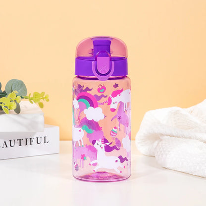 550ml Dinosaur Water Cup Bottle For Kids Children Girls Portable Travel Bottles Gym Sports Fitness Cup Cold Water Juice Drinking
