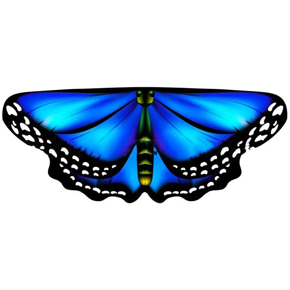 Kids Butterfly Wings Shawl Costume Cape