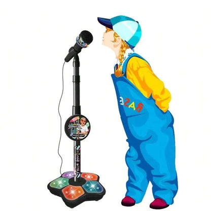 Kids Karaoke Microphone Stand Toy