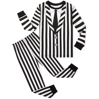 Skeleton Pajama Costume for Kids