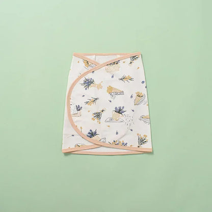 Baby Swaddle Blanket 0-6 Months Strap Protect Belly Baby Sleeping Blanket Wrap for New Born Thin-style for Summer