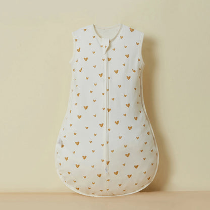 Insular Baby Sleep Sack Sleepping Bag Unisex Sleeveless 100% Cotton Wearable Bedding Blanket Suit Summer Soft For Baby Toddler