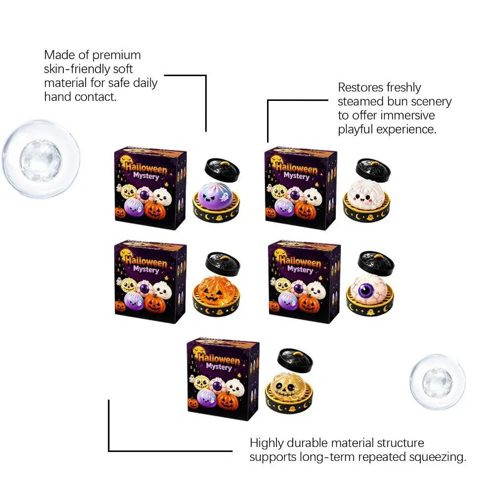 Soft Squishy Halloween Dumpling Sensory Toy