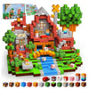 Magnetic Building Blocks – LED Light-Up STEM Toy