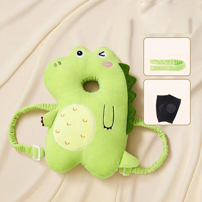 AIBEDILA Baby Head Protector Safety Pad Cushion Back Prevent Injured Elf Lion1-3T Toddler Security Pillows Protective Headgear