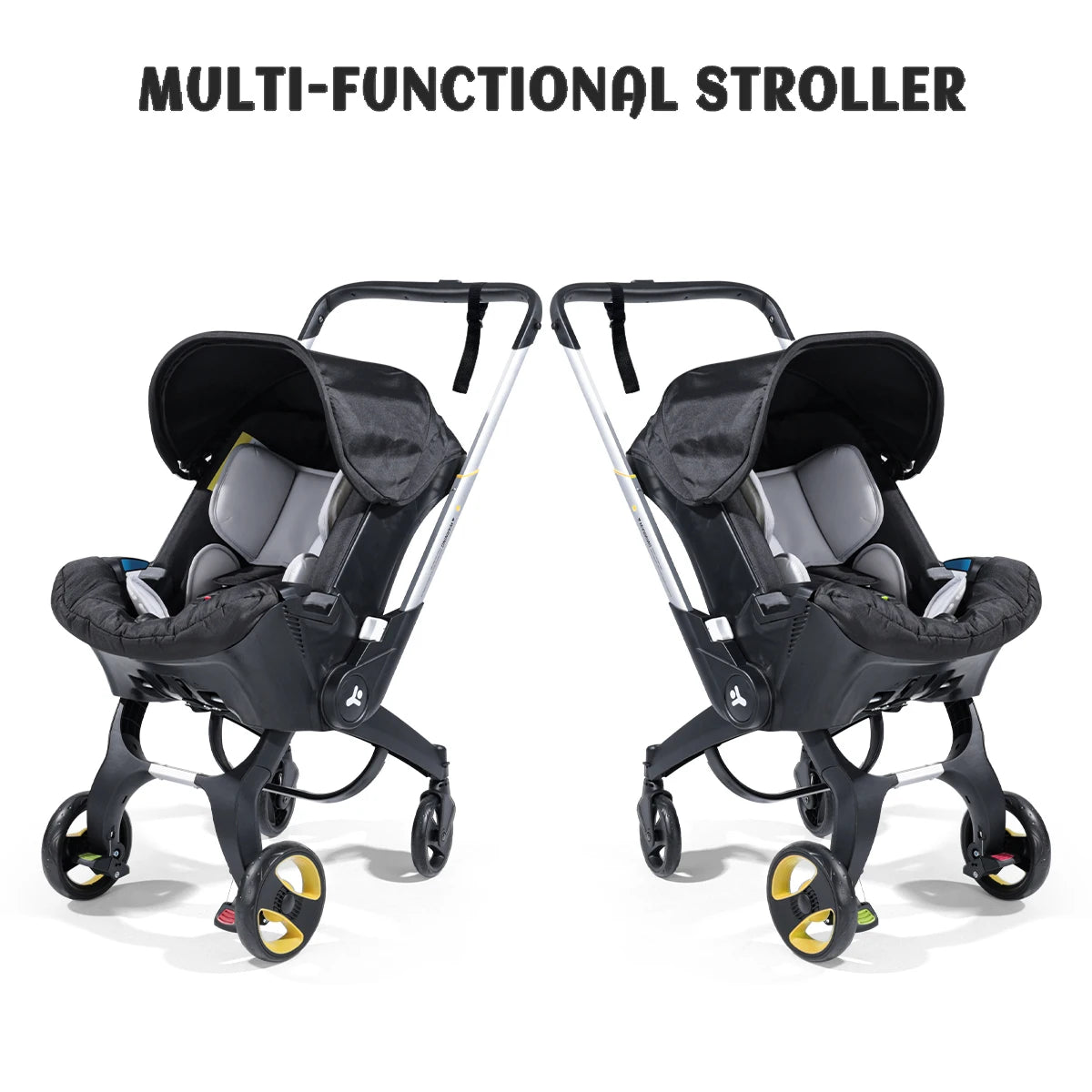 Portable baby stroller, Baby folding stroller, Two-way push, Adjustable sunshade, Baby travel stroller