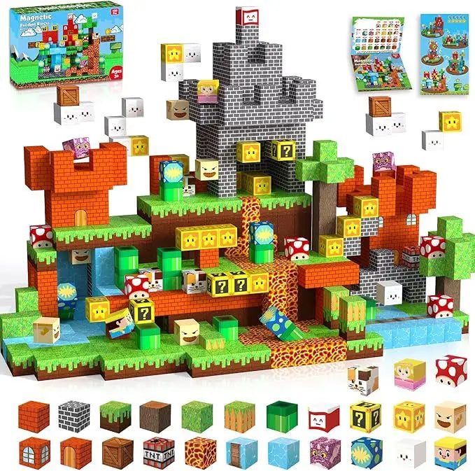 Magnetic Building Blocks Set