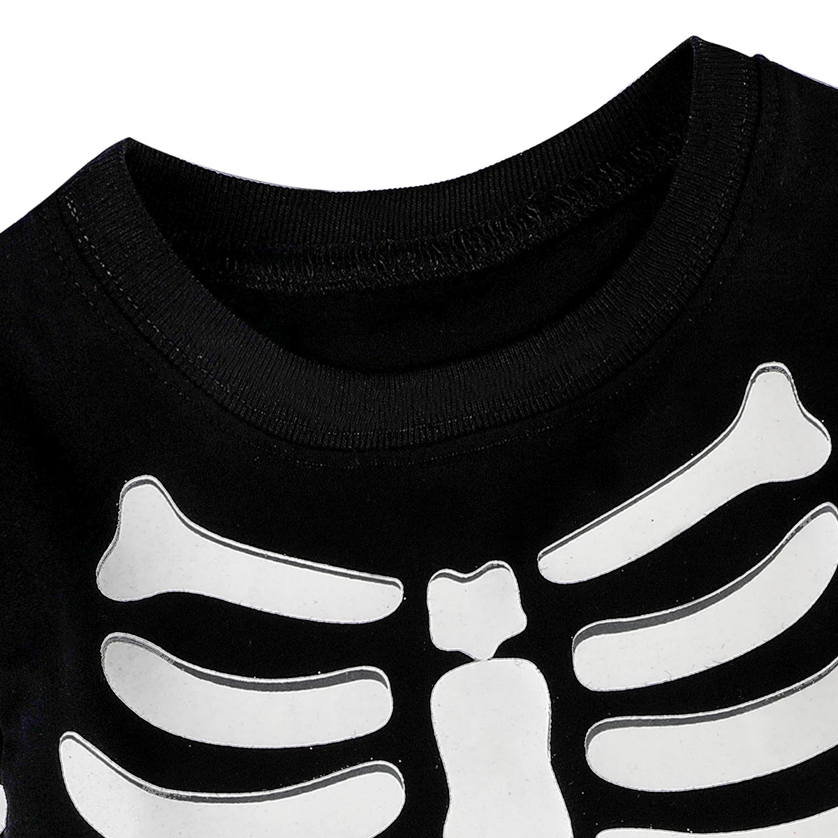 Skeleton Pajama Costume for Kids