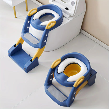 2 In 1 Toilet Potty Training Seat With Step Stool Ladder And Urinal, Safe & Comfortable Potty Chair Withadjustable Height.