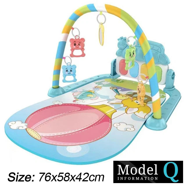 Baby Fitness Activity Gym Play Mat – Musical Piano Toy