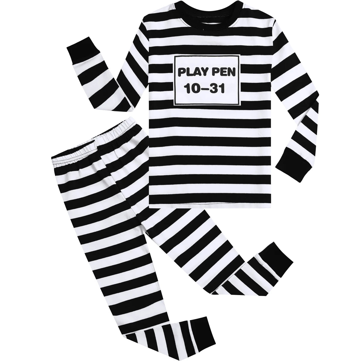 Skeleton Pajama Costume for Kids