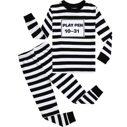 Skeleton Pajama Costume for Kids