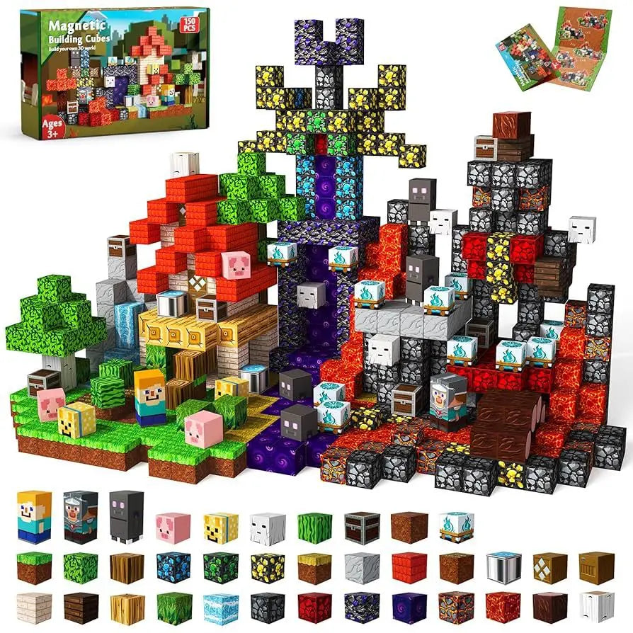 Magnetic Building Blocks Set