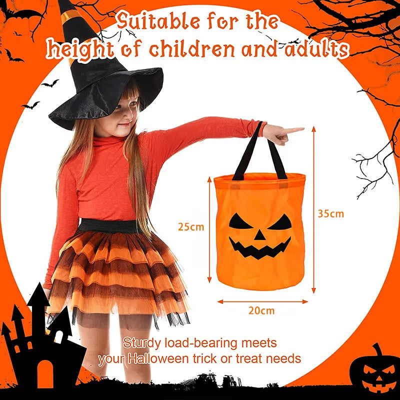 LED Light-Up Halloween Trick or Treat Bucket
