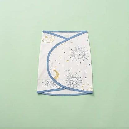 Baby Swaddle Blanket 0-6 Months Strap Protect Belly Baby Sleeping Blanket Wrap for New Born Thin-style for Summer
