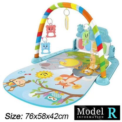 Baby Fitness Activity Gym Play Mat – Musical Piano Toy
