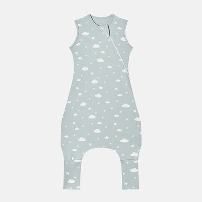 INSULAR Baby Soft Sleep Sack With Feet Infant Sleeveless Sleeping Bags Children's Homewear Premium Cotton 2-Way Zipper4 Seasons