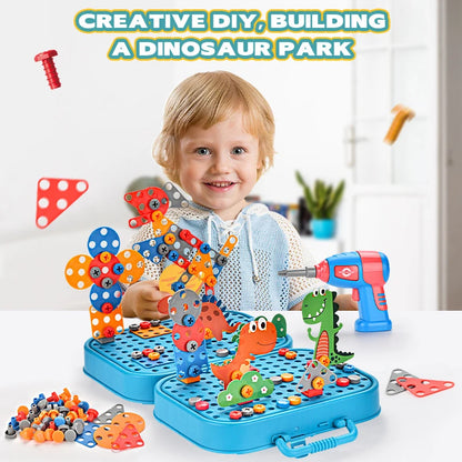 Children Tool Set Toy with Electric Drill