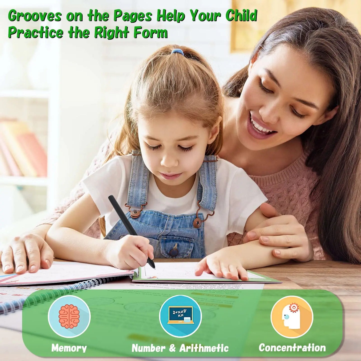 Kids Magic Writing Practice Books