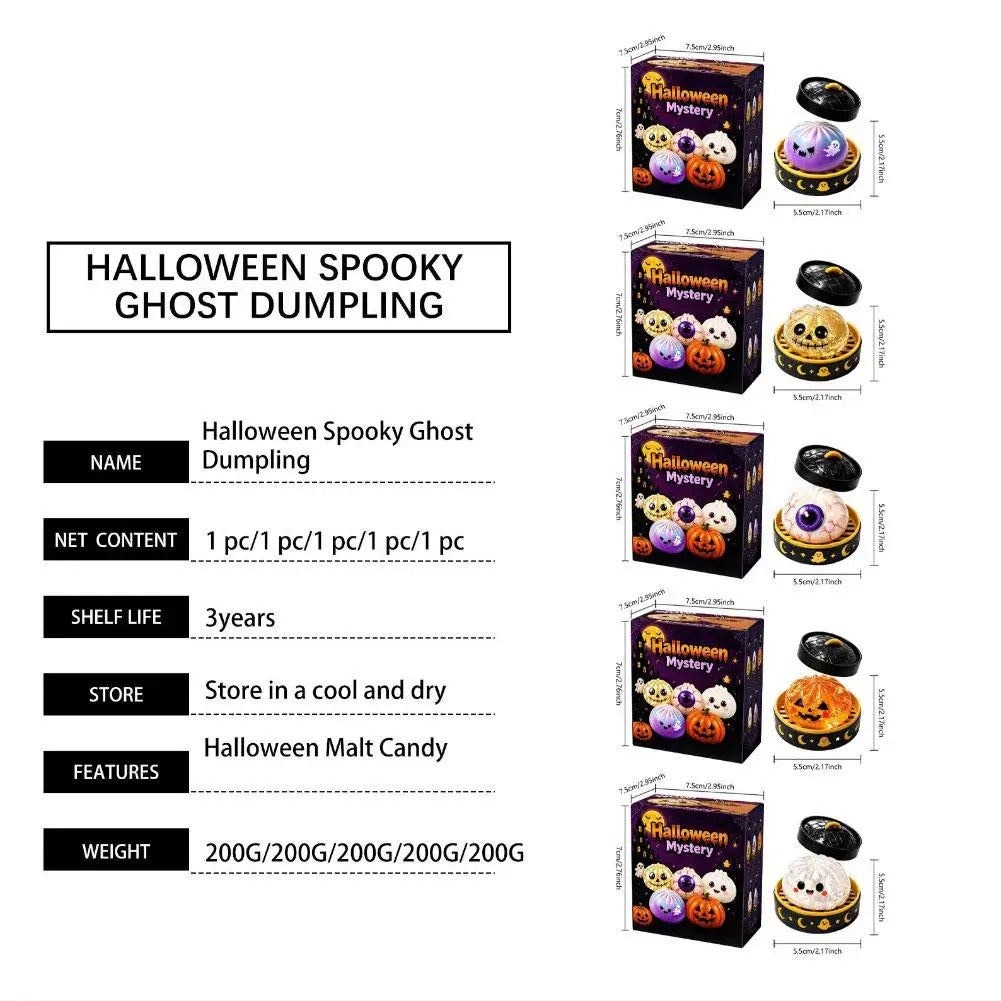 Soft Squishy Halloween Dumpling Sensory Toy