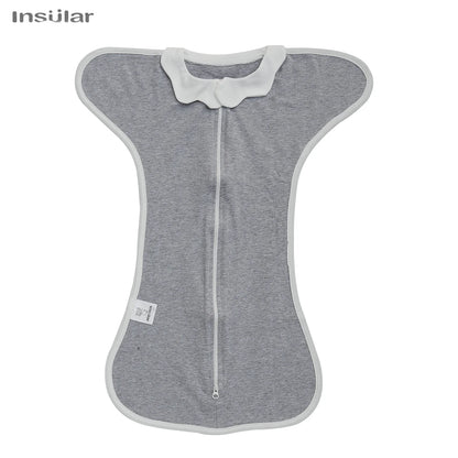 Newborn Baby Sleeping Bag Raised Hand Anti-shock Cotton Sleepsack Baby Swaddle Blanket  Anti Startle JumpItems Blanket Baby Item