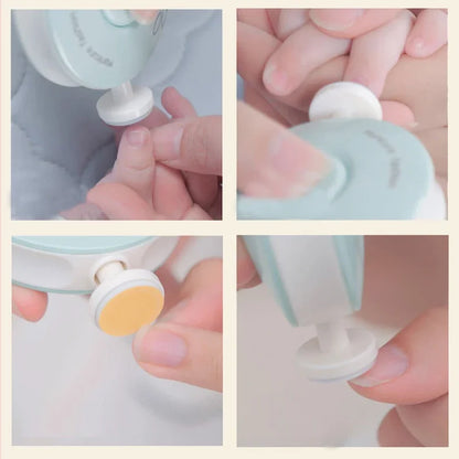 Electric Baby Nail Clipper Cutter For Newborn Baby Nail Trimmer Kid Nail Polisher Tool Infant Manicure Scissors Baby Hygiene Kit